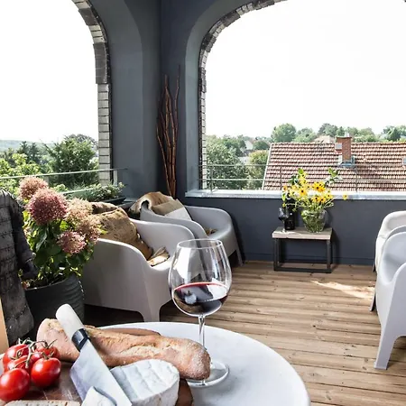 Villa B - Neuer Geist in alten Mauern: luxuriös Wohnen in der Residenzstadt Gotha Exterior foto